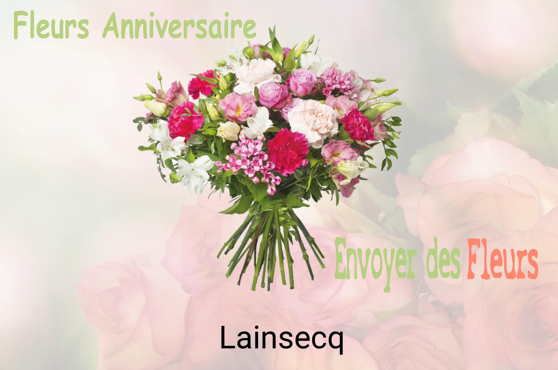 Bouquet de fleurs d’anniversaire livré à Lainsecq